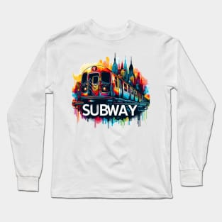 Subway Long Sleeve T-Shirt